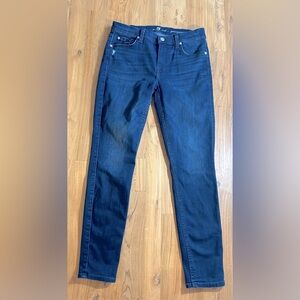 7 For All ManKind Women’s Gwenevere Dark Wash Jeans size size 29